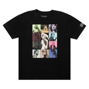 NEW Eras Tour II Black T-Shirt Taylor Swift Official Tour Merch TTPD Tee Large